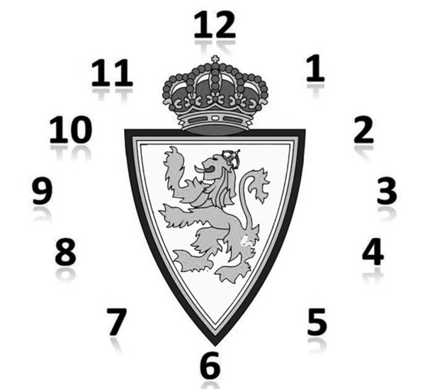 Reloj de cuarzo del Real Zaragoza