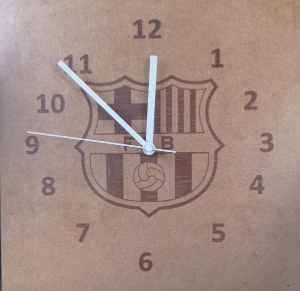 Reloj escudo del Fútbol Club Barcelona